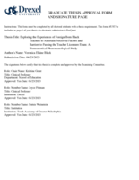 Exploring the experiences of foreign-born teachers to ascertain perceived factors and barriers to passing the teacher licensure exam: a hermeneutical phenomenological study