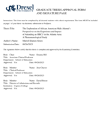 The exploration of African American male alumni's perspectives on the experience and impact of attending an HBCU in the Atlanta area: a phenomenological study