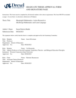 Meaningful mathematics: action research to (re)design mathematics and learn language