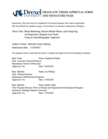 Black mothering, serious mental illness, and caregiving: an exploratory singular case study using an autoethnographic approach