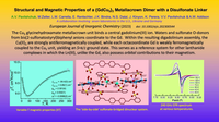 Structural and Magnetic Properties of a {GdCu5}2 Metallacrown Dimer with a Disulfonate Linker