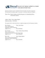 Federal guidance and state response to cyberbullying policy: a document analysis