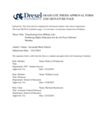 Transitioning from military life: furthering higher education for the Air Force enlisted member