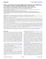 Features of the Physical and Social Neighborhood Environment and Neighborhood-Level Alzheimer’s Disease and Related Dementia in South Carolina