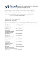 Investigating the Nanostructure and Properties of Gly-X-Gly Fibrils with Aromatic Central Residues
