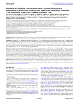 Household Air Pollution Concentrations after Liquefied Petroleum Gas Interventions in Rural Peru: Findings from a One-Year Randomized Controlled Trial Followed by a One-Year Pragmatic Crossover Trial