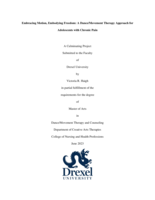Embracing motion, embodying freedom: a dance/movement therapy approach for adolescents with chronic pain