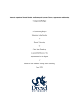 Music in inpatient mental health: an ecological systems theory approach to addressing compassion fatigue