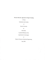 Discrete time H_[infinity] approach to target tracking