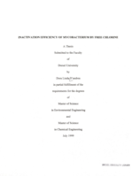 Inactivation efficiency of Mycobacterium by free chlorine