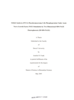 Global analysis of PC12, pheochromocytoma cell, phosphoproteins under acute nerve growth factor (NGF) stimulation by two-dimensional SDS-PAGE electrophoresis (2D SDS-PAGE)