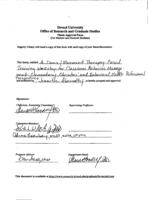 A dance/movement therapy-based training workshop for classroom behavior management: elementary educators' and behavioral health professionals' perspectives