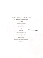 Short-term optimization for traffic control in multiaccess communications