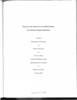 Design of laser diode driver for diffused photon near infrared imaging applications