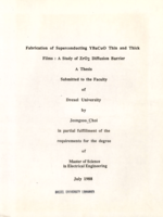 Fabrication of superconducting YBaCuO thin and thick films: a study of ZrO₂ diffusion barrier