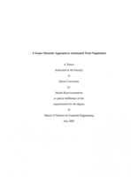 A game-theoretic approach to automated trust negotiation