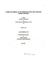 Laser soldering of pin-through-hole and surface mount devices