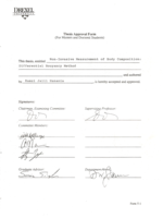 Non-invasive measurement of body composition: differential buoyancy method