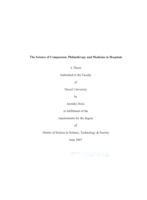 The science of compassion: philanthropy and medicine in hospitals