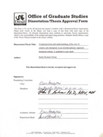 Communication and understanding of the role of creative arts therapists in an interdisciplinary inpatient treatment setting: a qualitative case study