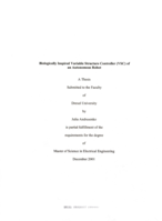 Biologically inspired variable structure controller (VSC) of an autonomous robot