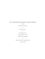Secure and knowledge-based collaborative computer-aided design