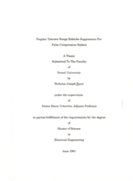 Doppler tolerant range sidelobe suppression for pulse compression radars
