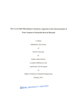 The use of a dual microbalance-calorimeter apparatus in the characterization of water sorption in polylactide-derived materials