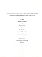 Characterization of the promoter region of orfG, a putative catalase-peroxidase gene, in the cyanobacterium Synechococcus sp. strain PCC 7942