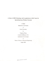 A study of MPR technology and its application in MAC layer for spread-spectrum wireless networks