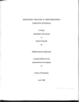 Mixed-mode fracture in fiber-reinforced composite materials