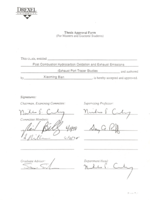 Post combustion hydrocarbon oxidation and exhaust emissions: exhaust port tracer studies