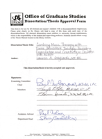 Combining music therapy with dance/movement therapy: promoting organization and creativity in children with autism