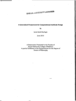 A generalized framework for computational antibody design