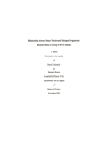 Relationship between dietary factors and estrogen/progesterone receptor status in group of DCIS patients