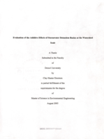 Evaluation of the additive effects of stormwater detention basins at the watershed