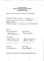 The function of touch in dance/movement therapy: a literature based study
