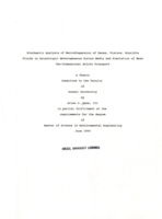 Stochastic analysis of macrodispersion of dense, viscous, miscible fluids in anisotropic heterogeneous porous media and simulation of mean two-dimensional solute transport
