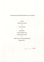 Implementing the extended Kalman filter for Loran-C navigation