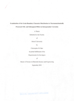 Examination of the grain boundary character distribution in thermomechanically processed 316L, and subsequent effect on intergranular corrosion