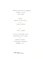 Numerical simulation of supersonic nitrogen-helium shear layers