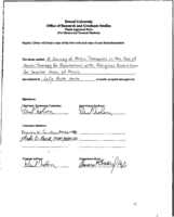 A survey of music therapists in the use of music therapy for populations with religious restrictions for secular uses of music
