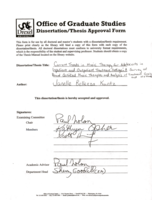 Current trends in music therapy for adolescents in inpatient and outpatient treatment settings: a survey of board certified music therapists and analysis of treatment goals and methods