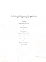 Trellis-coded modulation with applications to unequal error protection