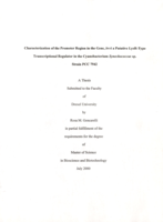 Characterization of the promoter region in the gene, IrrA a putative LysR-type transcriptional regulator in the cyanobacterium Synechococcus sp. strain PCC 7942