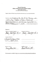 Exploring the use of art therapy with latency age children to reduce violent and oppositional behaviors and increase coping skills in a school setting