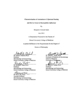 Characterization of autoinducer-2 quorum sensing and the Lsr locus in Haemophilus influenzae