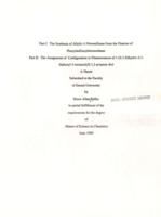 The synthesis of allylic [alpha]-nitrosulfones from the dianion of phenylsulfonylnitromethane ; the assignment of configuration to diastereomers of 1-[4,5-dihydro-4,5-diphenyl-3-isoxazolyl]-1,2-propane diol