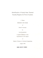 Identification of steady-state thermal security regions for power systems