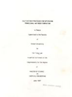 Cultivation strategies for optimizing monoclonal antibody formation